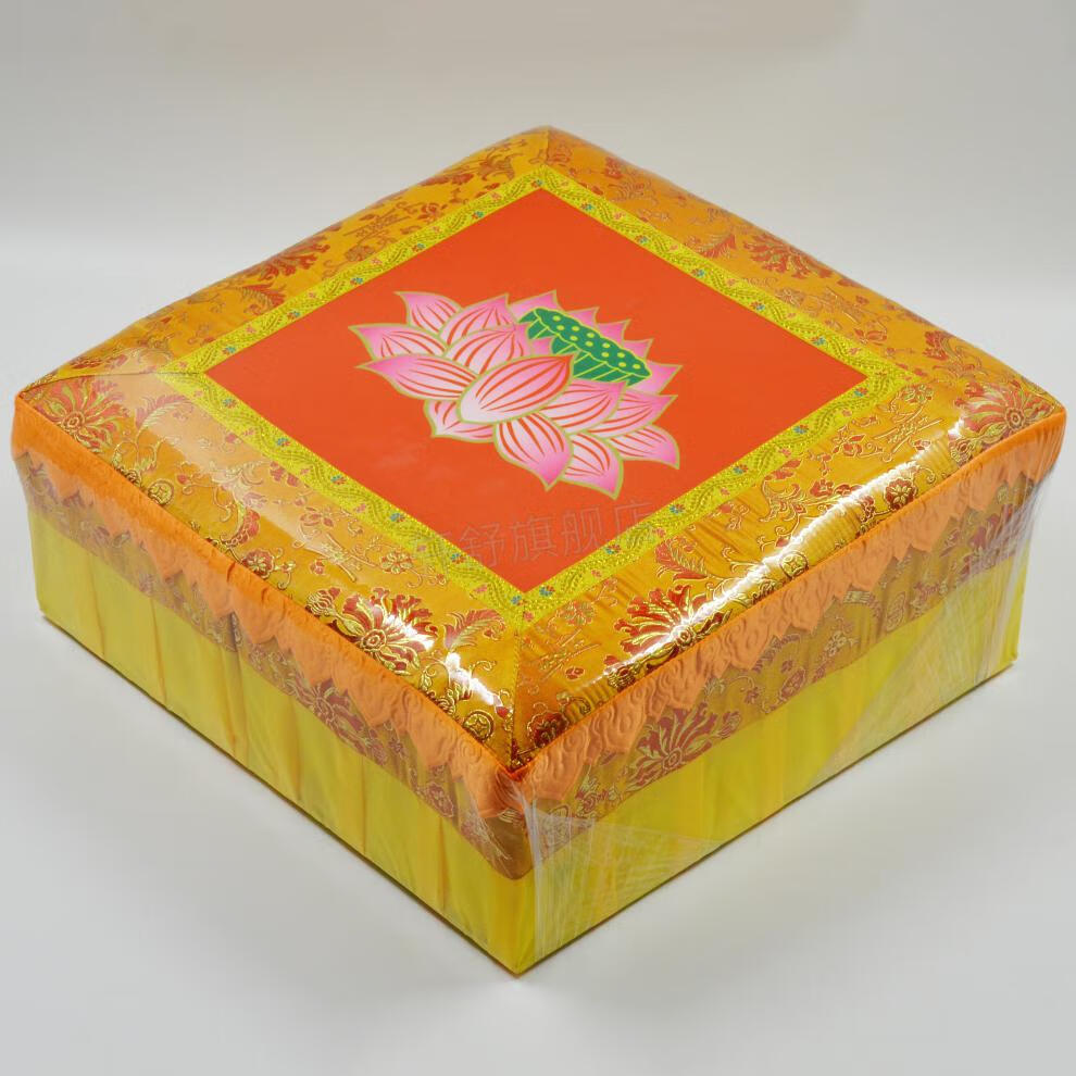 打坐禅垫寺庙莲花拜垫拜凳拜家用跪垫佛堂禅垫打坐垫跪凳寺庙拜佛凳拜