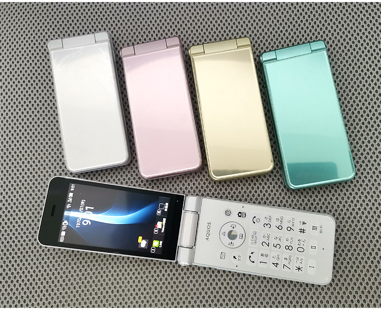 aquos夏普601sh安卓一键602sh怀旧戒网瘾双屏sharp智能机黑色8gb套餐