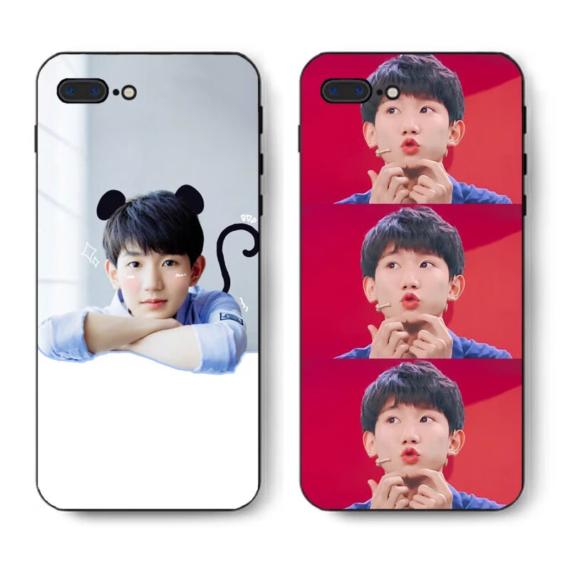 【适用大量机型】王源同款手机壳opporrr s plus签名aas苹果vivo华为