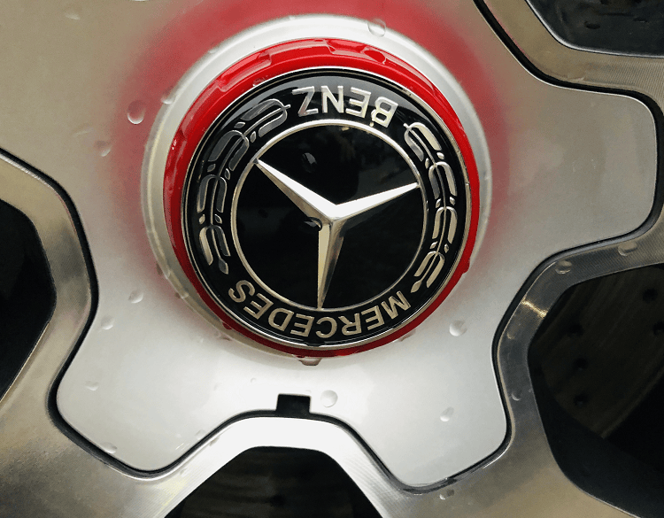 腾势x改装奔驰车标轮毂标腾势x机盖方向盘标迎宾灯后尾标4驱标amg 原