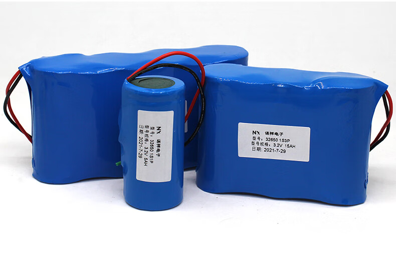 太阳能灯蓄电池带保护板32v磷酸铁锂电池组32650路灯草坪灯64v64v