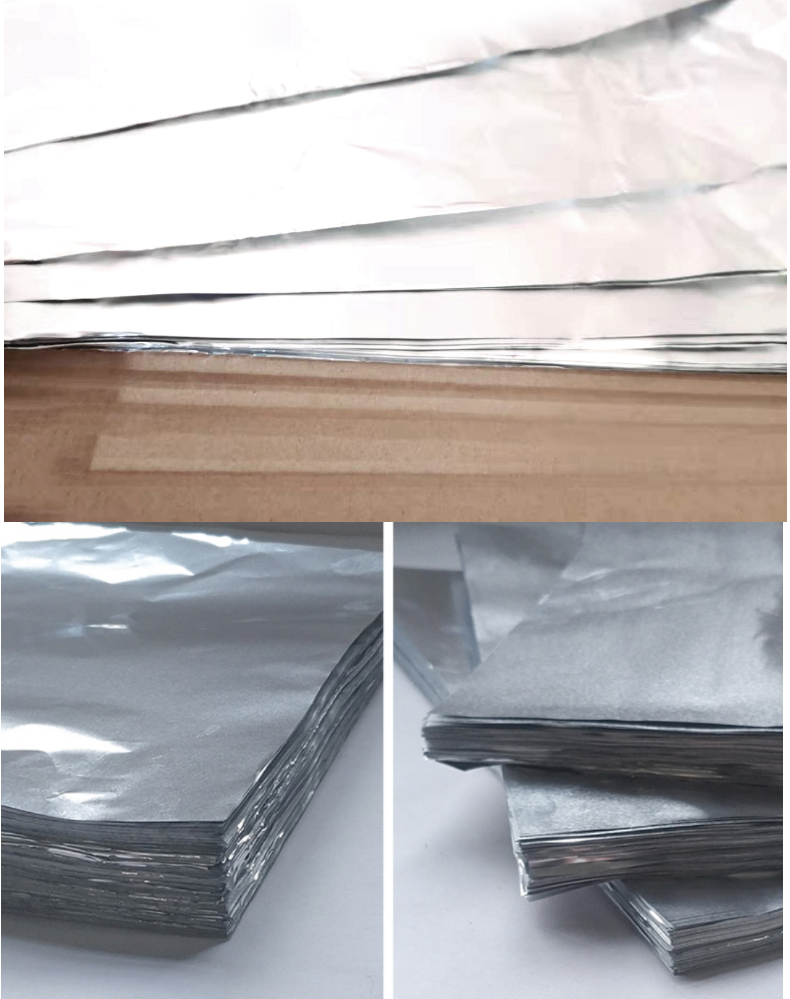 加厚烧烤锡纸耐高温银色切片商用烤肉烤红薯花甲粉家用烤箱铝箔纸40cm