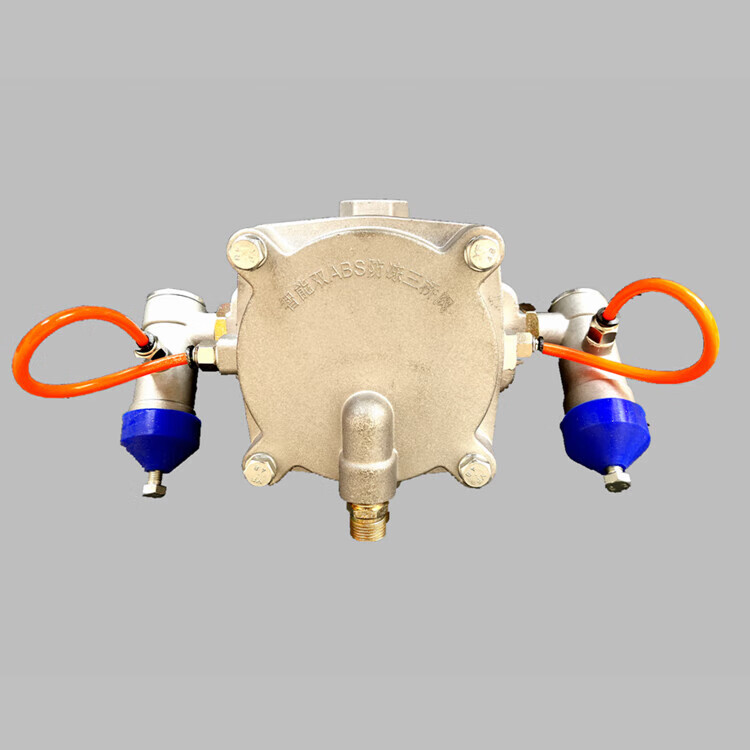 三桥继动阀防冻卡大货车刹车泵 挂车 智能三桥刹车泵阀【双控】【图片