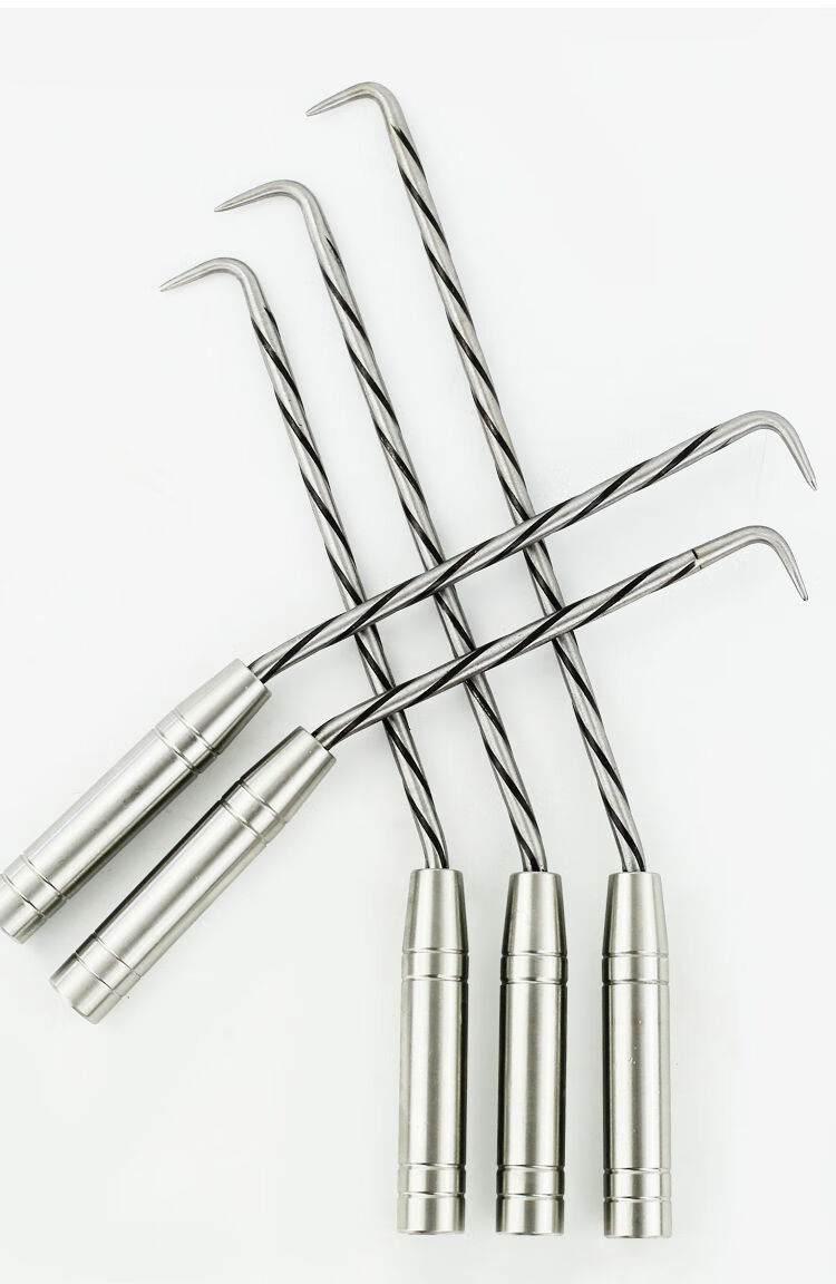 鑫洪华钢筋钩扎钩钢筋绑钩桩心钢耐敲打扎丝钩不锈钢扎钩钢筋钩子22