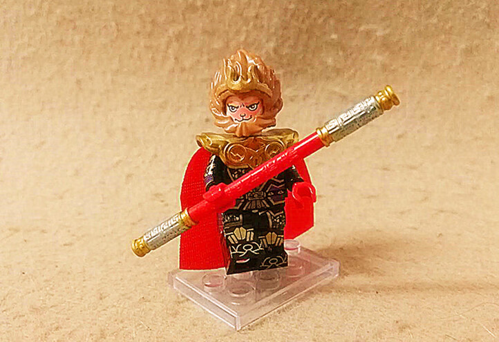 兼容乐高孙悟空 西游记孙悟空齐天大圣美猴王兼容乐高式积木第三方