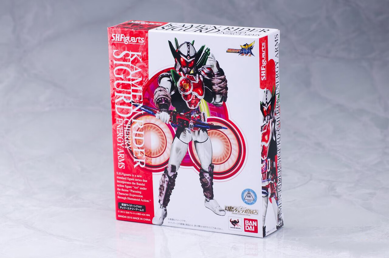 万代(bandai) 日版shf可动假面骑士铠武西格德sigurd樱桃能量铠甲