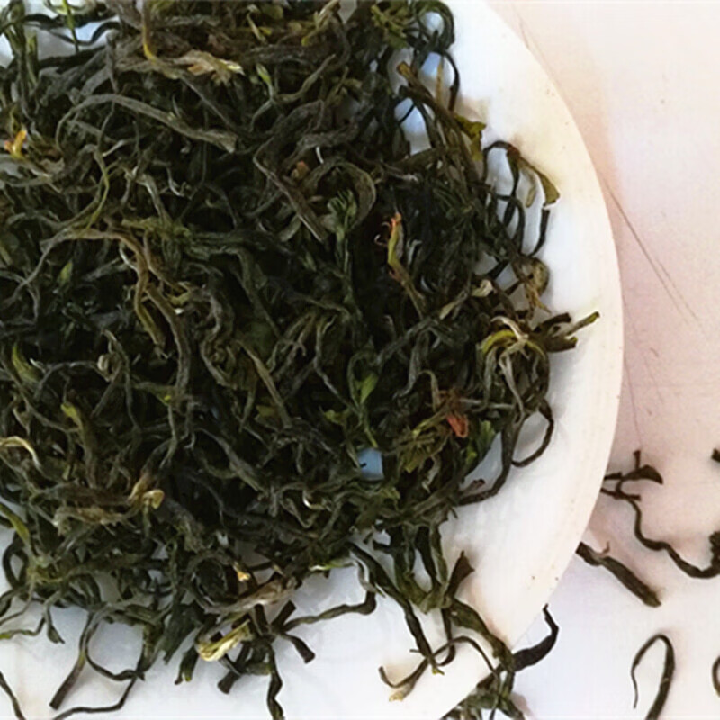 池州霄坑野生茶 散装2021高山茶叶绿茶 安徽池州特产霄坑富硒茶春茶