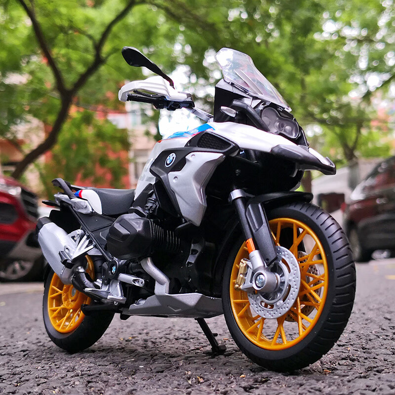 1:12宝马1250水鸟1200防真摩托车机车模型合金男孩玩具 雅马哈yzf-r1