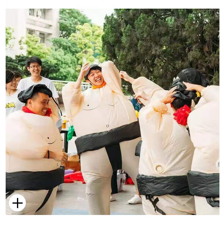 人偶服装抖音同款日本相扑充气衣服胖胖服成人胖子人偶服公司活动道具