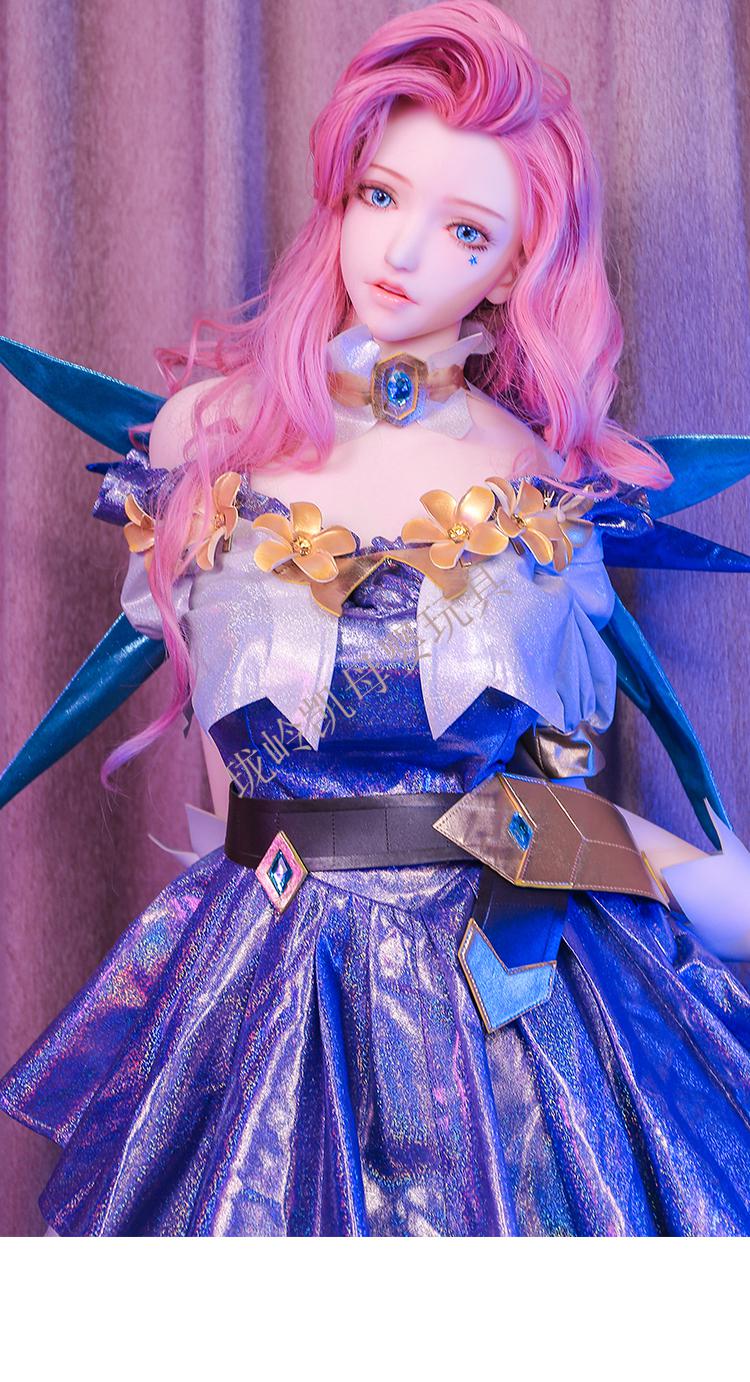 魔族人形等身关节可动硅胶仿真1:1二次元游戏萨勒芬妮娃娃 铂金硅胶头