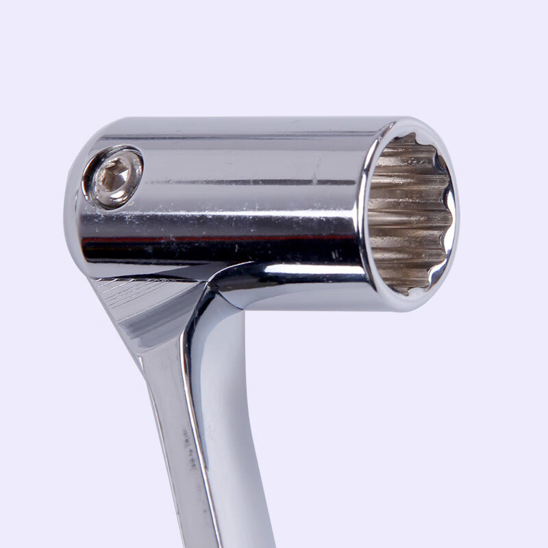 弯头活动梅花套筒套管90度扳手板手双头多角度直角拐角扳子双头套筒可