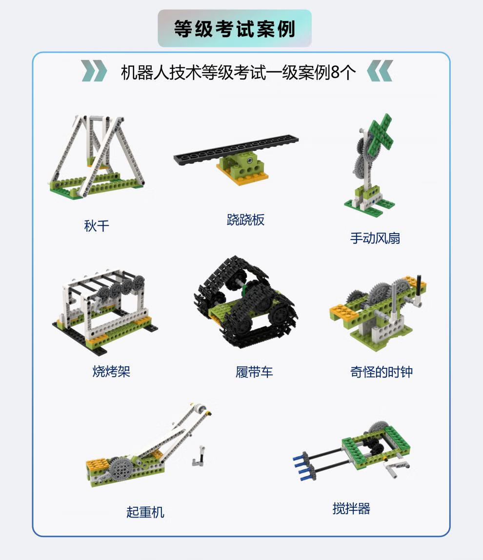 全国青少年机器人技术等级考试一二级兼容实操三四级等级考试曼影