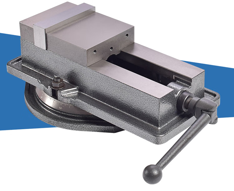角固式平口钳机床钻铣床台虎钳cnc4寸 5寸 6寸8寸精密机用 6寸t型丝杠
