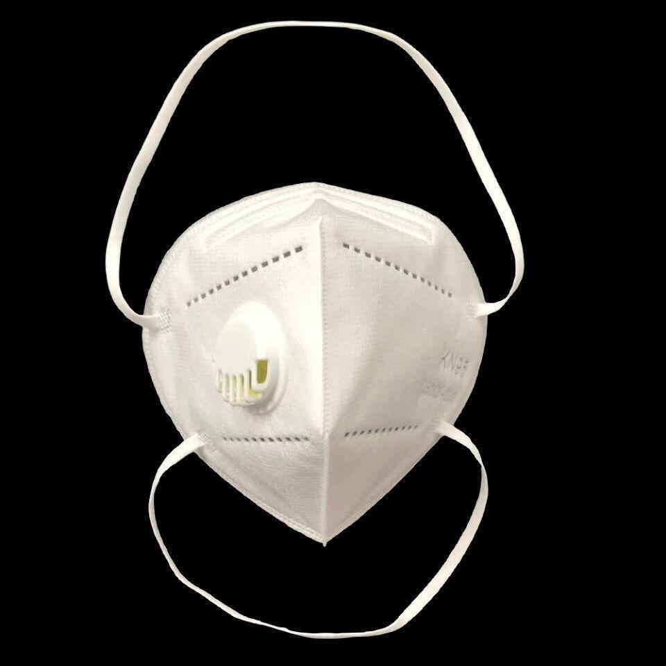 适用于耳戴式头戴kn95口罩高效防尘防飞沫活性炭口罩带呼吸阀工厂直销