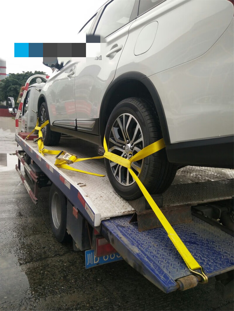 厚清障車施救車拖車事故救援車加厚型專用捆綁帶5釐米特厚3米帶子一根