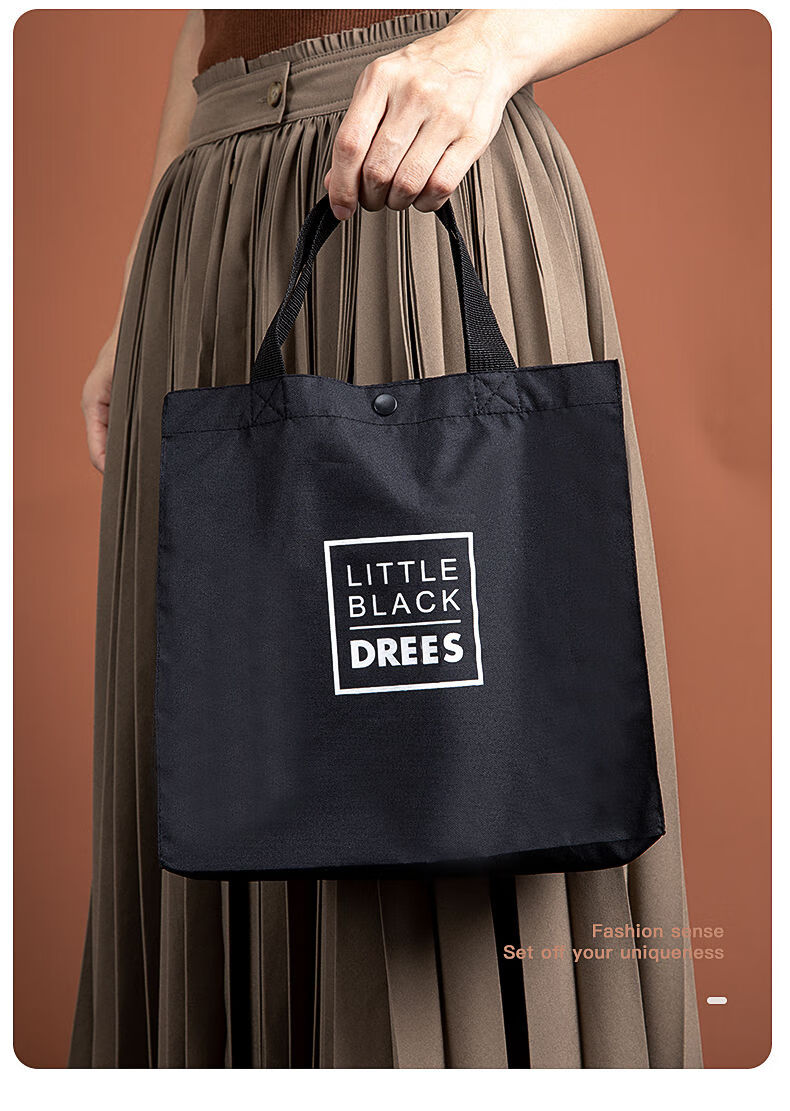 手提牛津布购物袋子外出时尚帆布袋超市便携环保无纺布大容量布袋