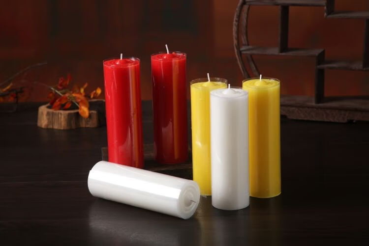 60小时家用大号红蜡烛应急照明无烟特粗白蜡烛拜佛祭祀黄腊烛加大加粗