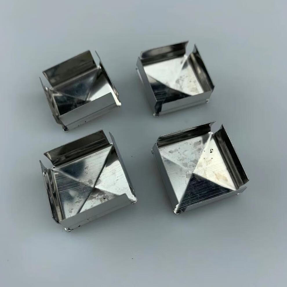 不锈钢方形封口盖25x25方管内塞快速封口免焊接堵头装饰盖帽孔塞201