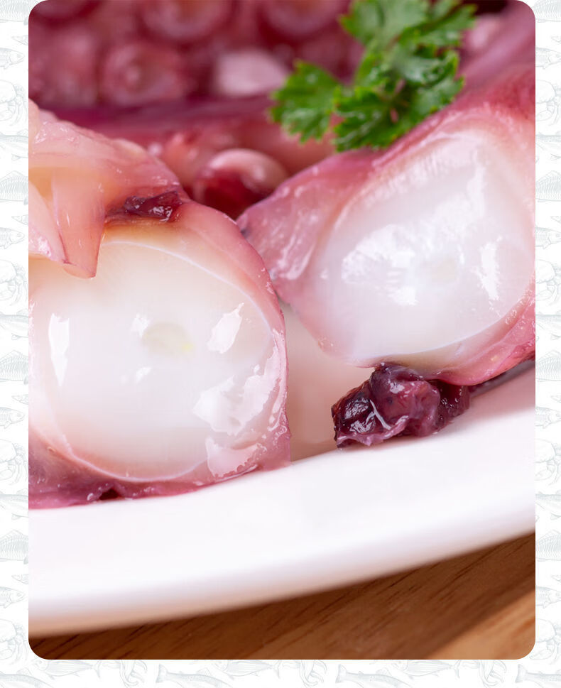 冷藏发货新鲜鱿鱼足刺身500g袋大鱿鱼脚冷冻海鲜水产半斤装鱿鱼须