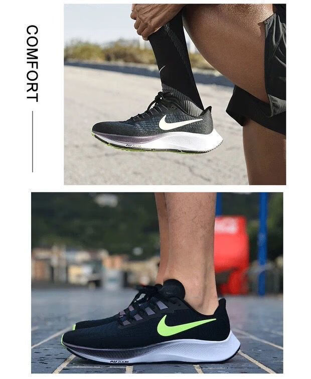 漩沐飞马37代苏炳添马拉松训练跑鞋登月38zoom气垫缓震回弹运动鞋中考