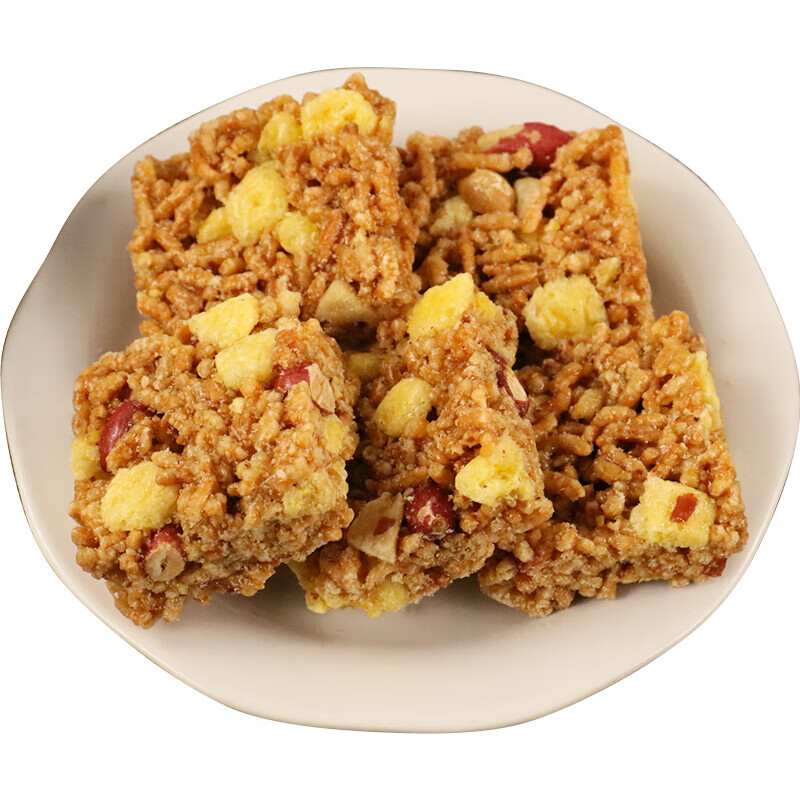 安徽特产网红办公休闲零食小吃香米酥368g/袋老式传统糕点心食品 香米