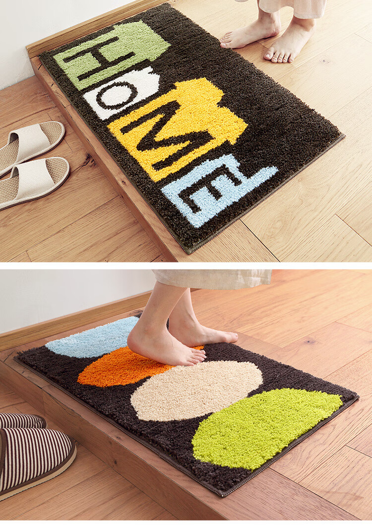 大江浴室吸水地垫家用脚垫进门卧室加厚浴室门口吸水地垫卫生间防滑