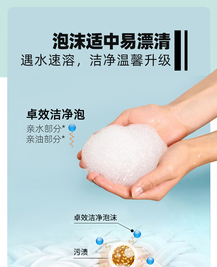 升级款御影洗衣液小影御影微胶囊香氛洗衣液香味持久家用留香大瓶3