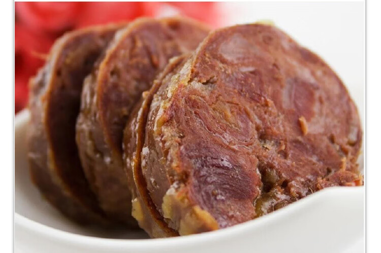 新疆特产塔城伊犁生熟熏马肠 马肉 马肠子开袋即食哈萨克200g 1千克生