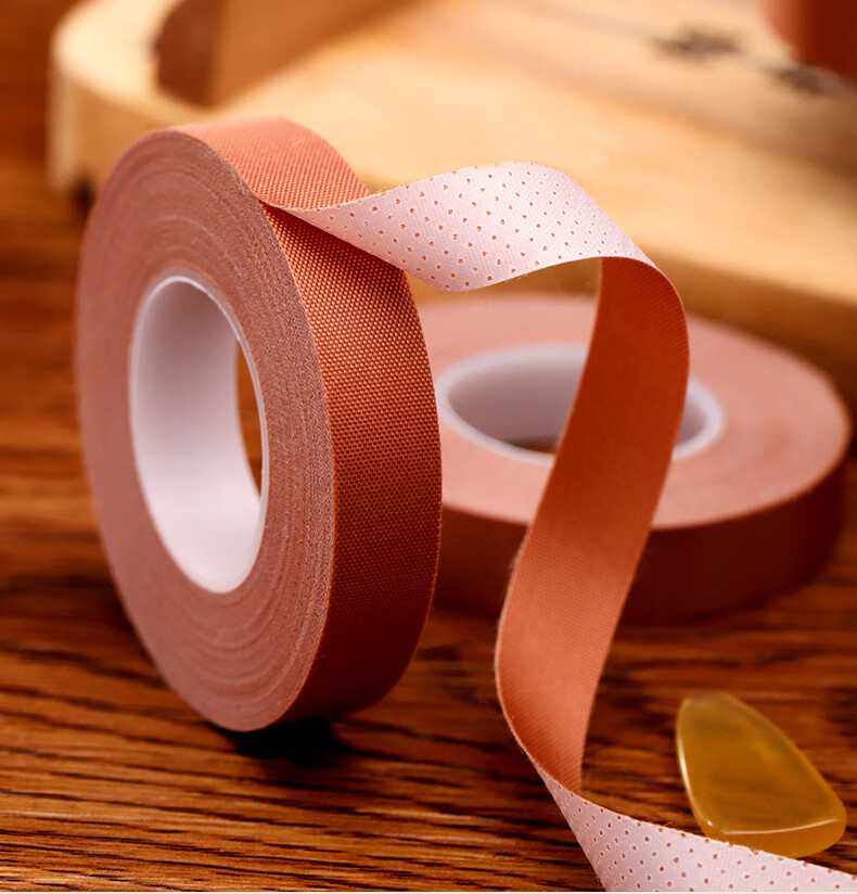 古筝指甲专用胶布超粘演奏型透气舒适款不粘手丝绸10米胶带超粘不粘手