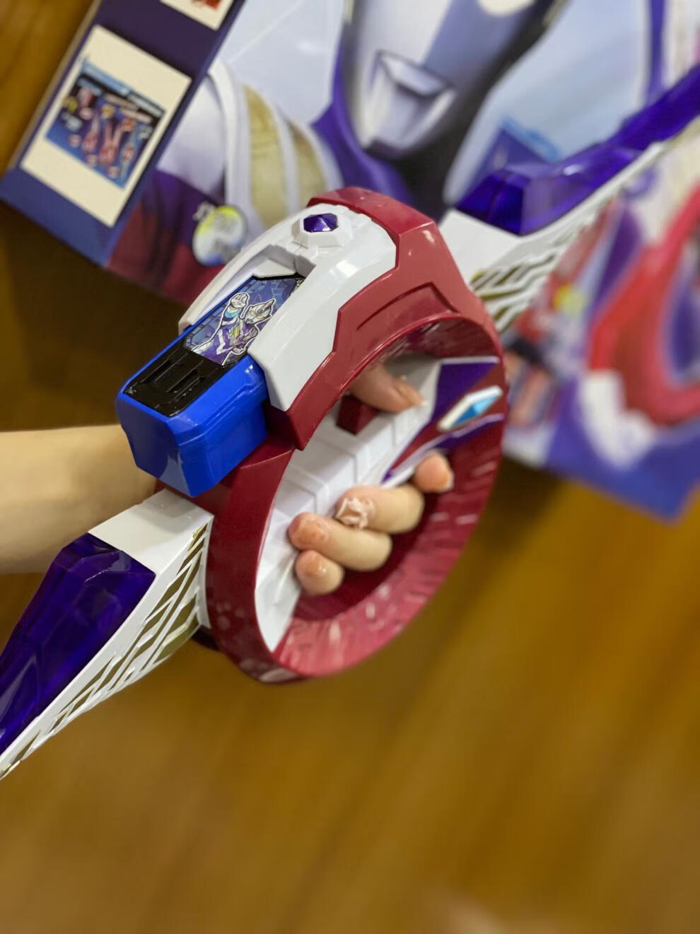 特利迦神光棒火花棱镜变身器玩具圆环之臂之钥匙套装皮革腰带 神光棒