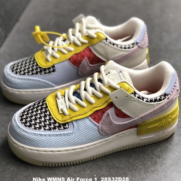 【官方旗舰】aj女鞋白马卡龙联名樱花粉限量款1白粉洛克小众 马卡龙绿