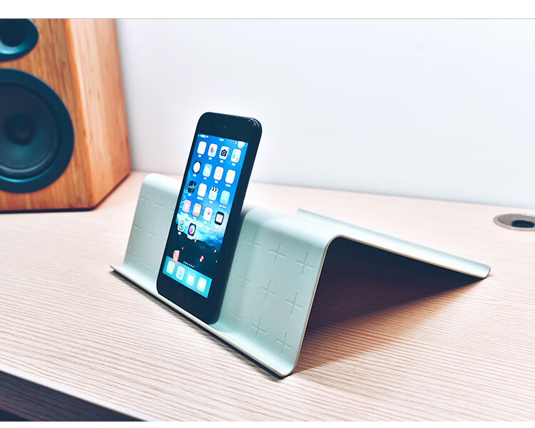 oloeyipad平板支架 手机架平板桌面通用直播看电视ipad多用支撑架 浅