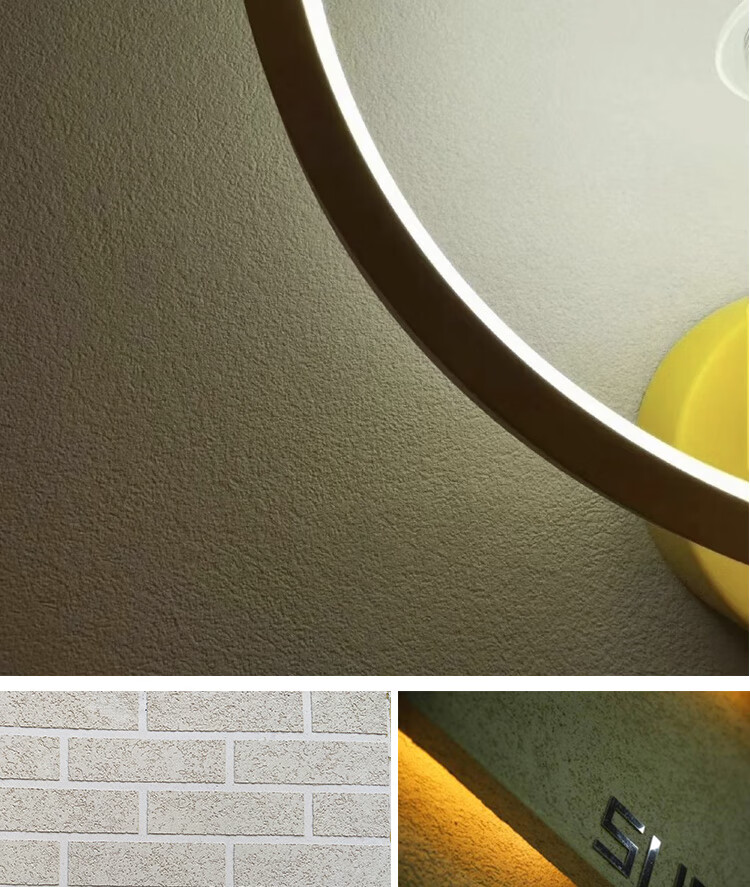 灰泥雅晶石肌理漆砂岩质感漆米洞石艺术涂料内外墙水性20公斤可施工12