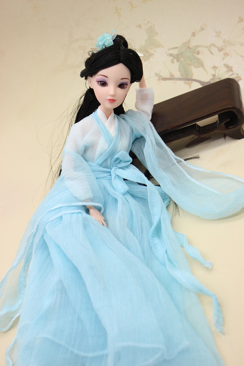 芭比娃娃的汉服娃娃汉服换装古风中国古风古装玩偶仙女小童生日礼物