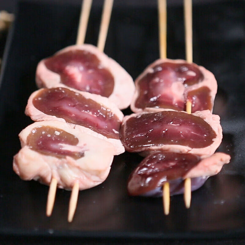 烧烤羊肉串牛肉大串新鲜半成品冷冻批发五花肉串羊腰食材鸡中翅串 云