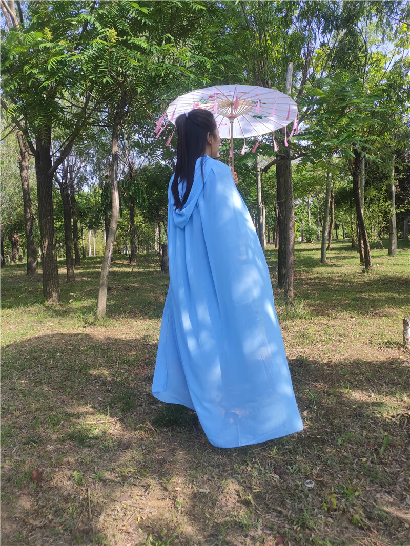 披风斗篷女古装披风汉服斗篷同款仙女披肩飘逸侠女斗篷成人长款披风