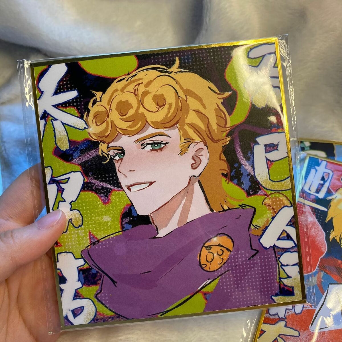 jojo的奇妙冒险星尘斗士色纸周边 乔瑟夫【图片 价格 品牌 报价】