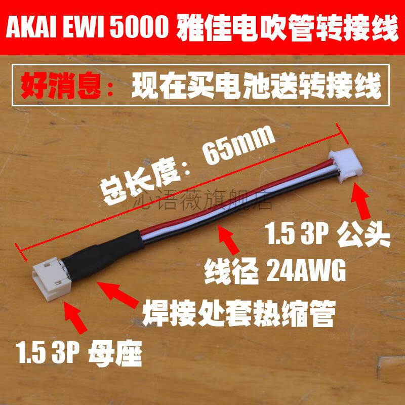 【現貨速發】雅佳5000電吹管電池 適用 akai ewi 5000/5000solo雅佳