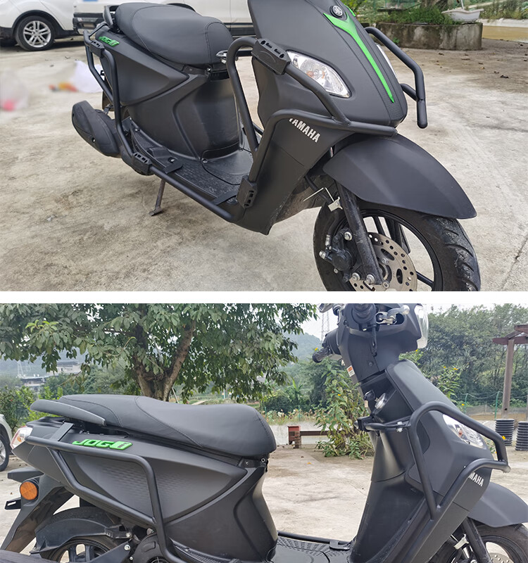 适用于雅马哈巧格i125保险杠jog125前后防摔防撞杠保护杠改装配件