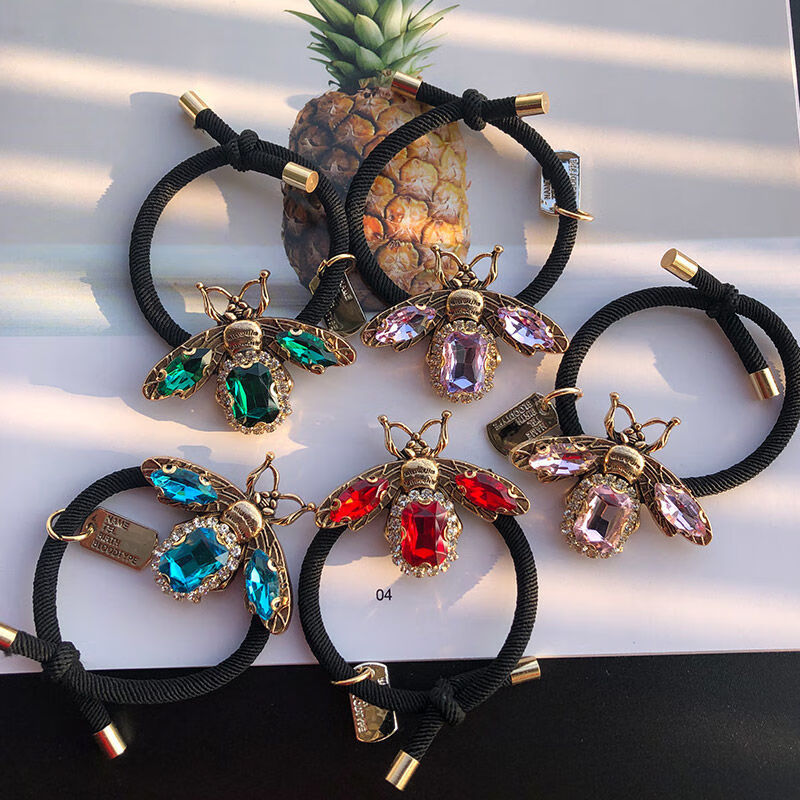 美芙仁小蜜蜂发卡头饰夹子韩国日韩网红小姐姐ins风复古顶夹鸭嘴边