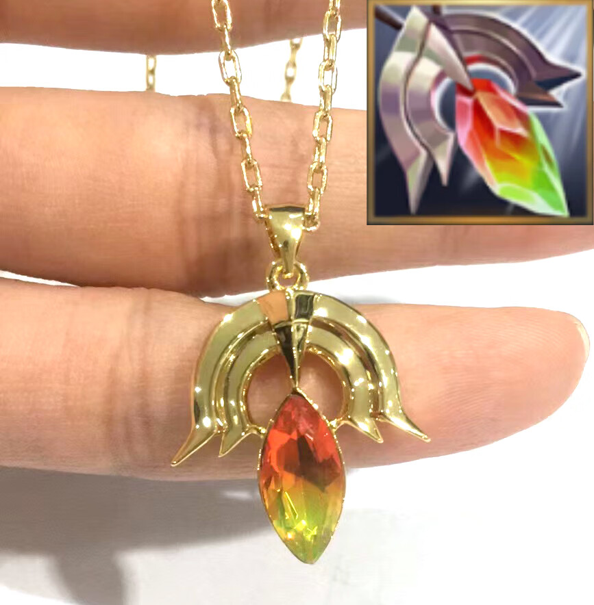 矢向救赎项链lol游戏装备秒表锁骨链现货送情侣帝国指令项链救赎吊坠