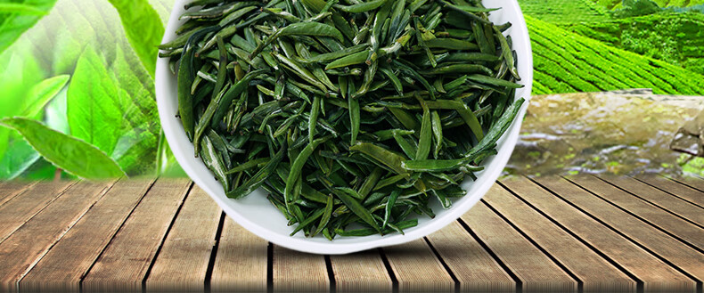 张一元茶叶仙芝竹尖2021年新绿茶浓香型春茶袋装茶50g