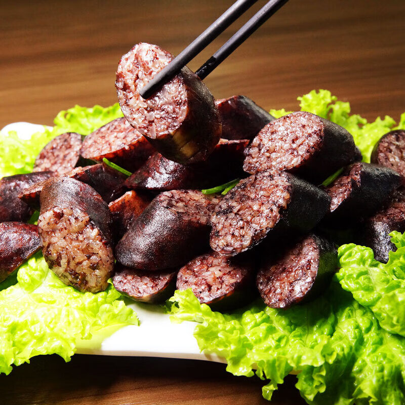 500g米肠朝鲜族东北米肠血肠韩国米肠糯米肠加热即食特产一斤