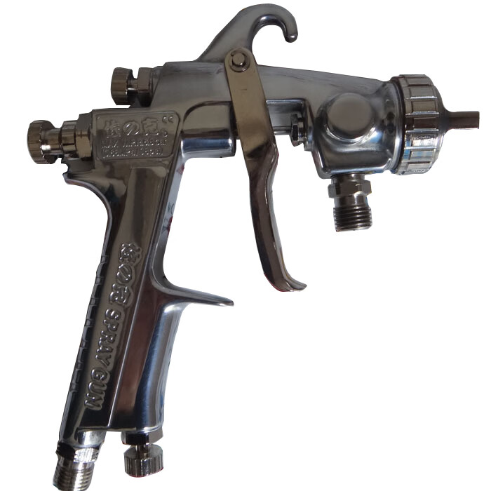 油漆喷枪气动喷漆枪面漆真石漆汽车高雾化w77上壶下壶日本佐克w71 佐
