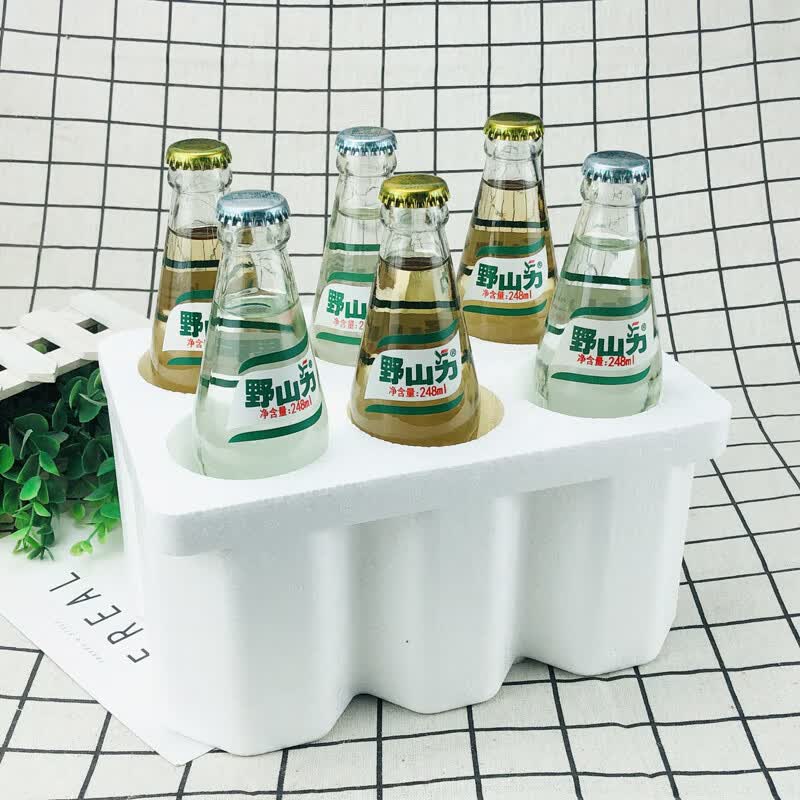 力汽水 老柠檬汽水包饮料整箱怀旧儿时玻璃瓶带盖碳酸果味 柠檬口味*6