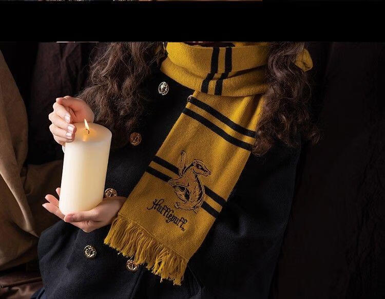 当季新品哈利波特围巾正版联名霍格沃兹斯莱特林拉文克劳赫奇帕奇