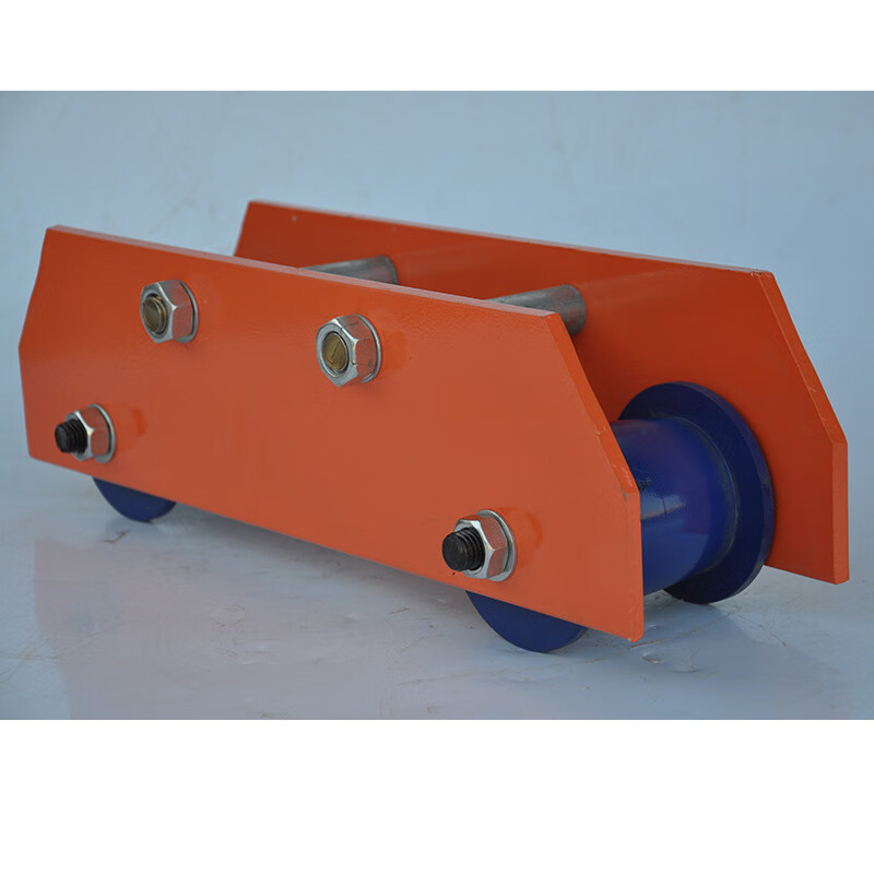 加长型工字钢滑车手推轨面跑车起重机轨道小车单轨行车3tx560mm