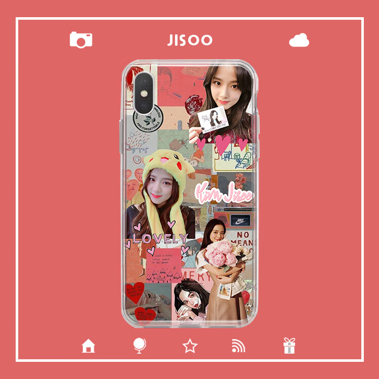 blackpink金智秀jisoo同款手机壳oppo苹果11/x华为p30pro三星vivo
