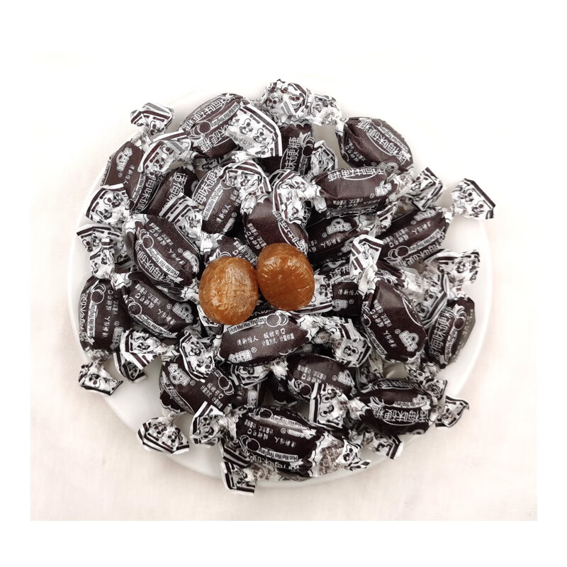 奶油话梅糖散装500g老式话梅糖酸甜糖果水果糖零食年货 金丝猴奶油