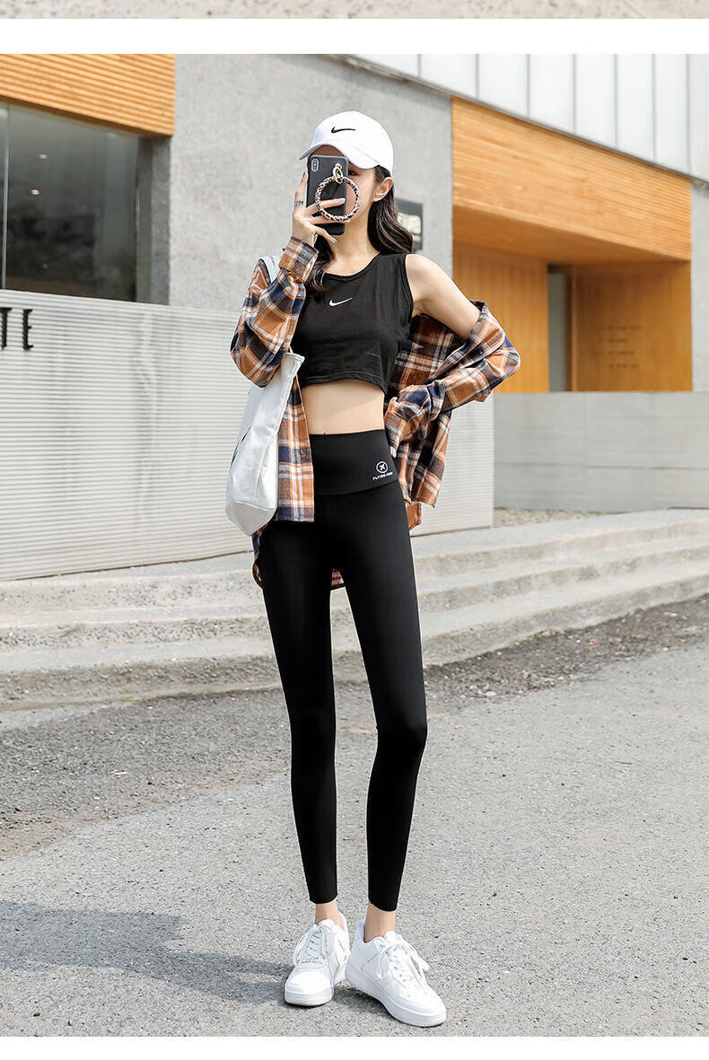 俞兆林 打底裤女打底裤外穿裤子女秋季2022新款网红鲨鱼裤女外穿打底